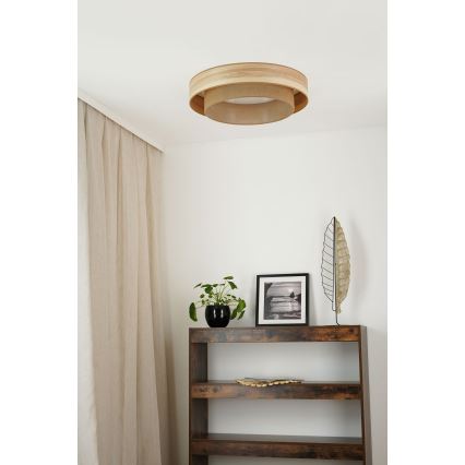 Brilagi - LED Mennyezeti lámpa MONTANA BOHO LED/26W/230V átmérő 60 cm barna