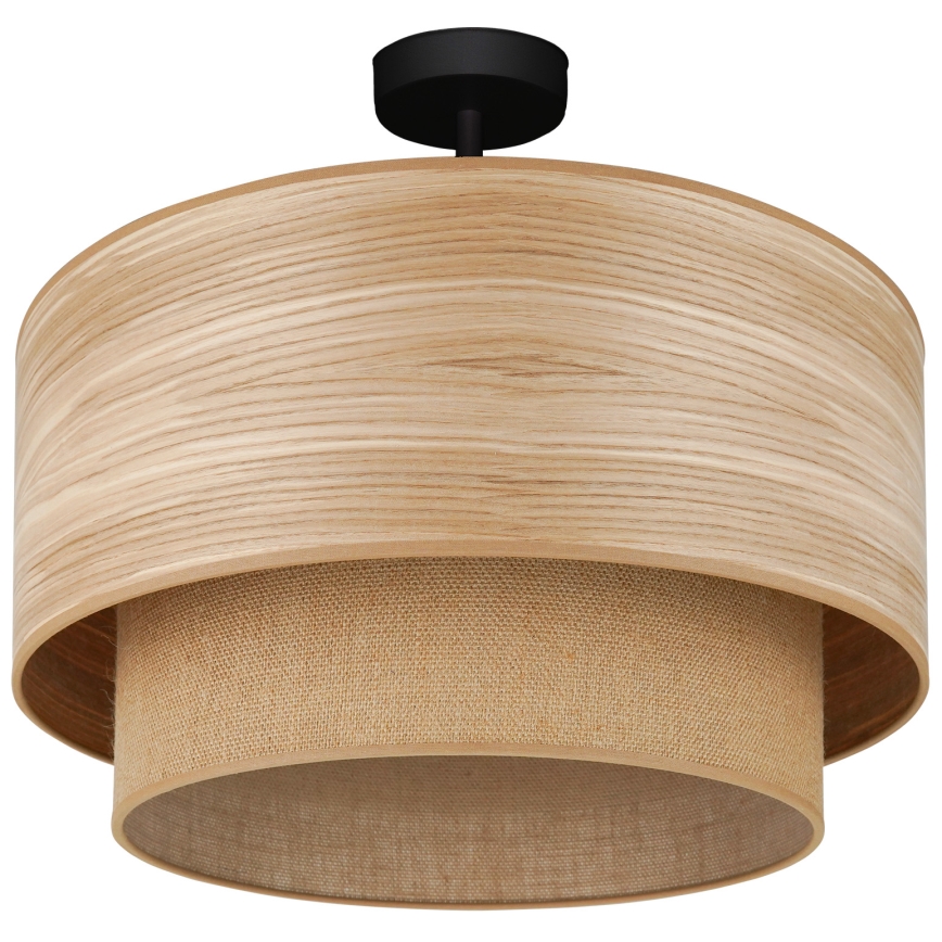 Brilagi - Mennyezeti lámpa MONTANA BOHO 1xE27/15W/230V átmérő 45 cm barna