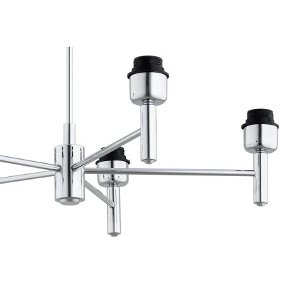 Brilagi - MONTE rúddal szerelt csillár 5xE27/60W/230V krémszínű/fényes króm