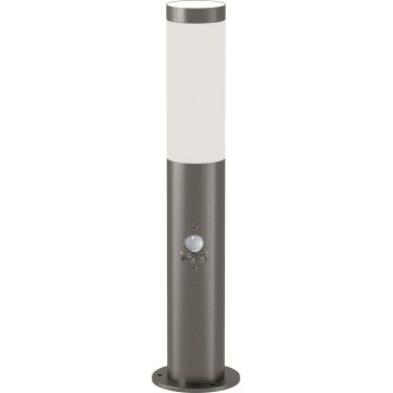 Brilagi - Mozgásérzékelős kültéri lámpa ELIA 1xE27/20W/230V IP44 50 cm matt króm