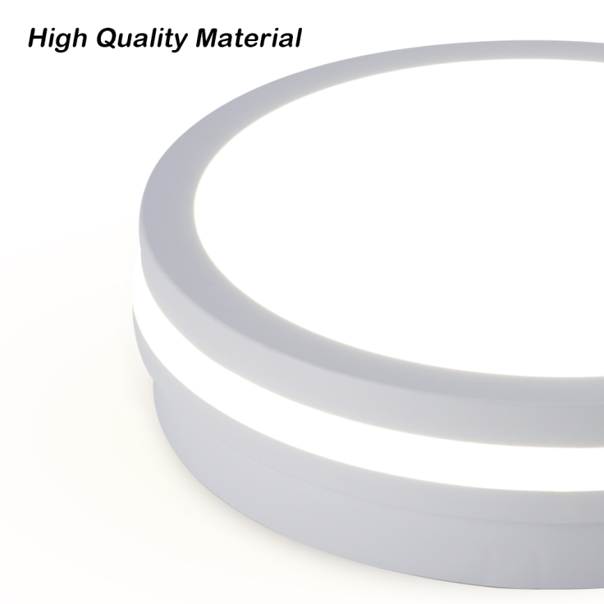 Brilagi - BENE LED kültéri mennyezeti lámpatest érzékelővel LED/24W/230V Ø 26 cm fehér IP54