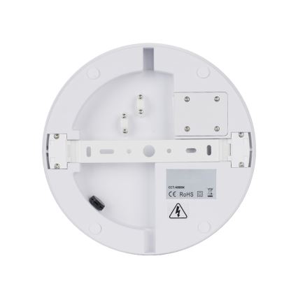 Brilagi - BENE LED kültéri mennyezeti lámpatest érzékelővel LED/24W/230V Ø 26 cm fehér IP54