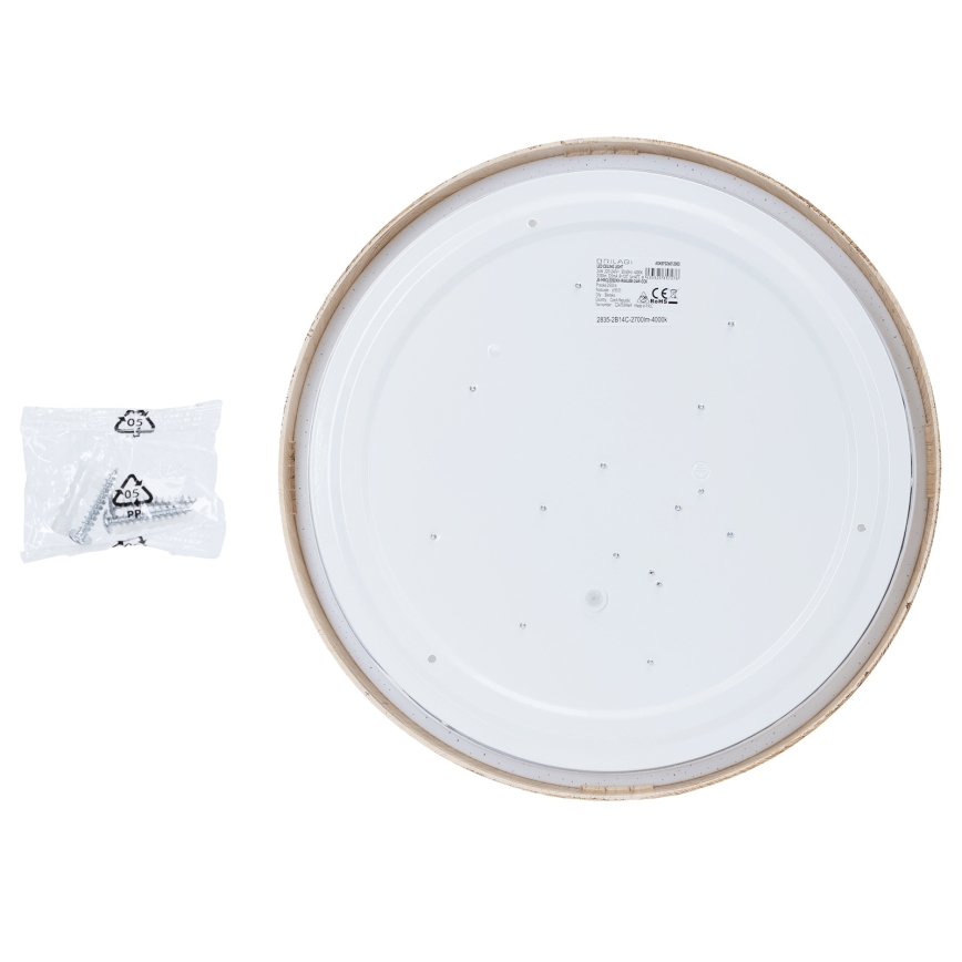 Brilagi - NATURA LED mennyezeti lámpatest LED/24W/230V 3000K átm. 38,3 cm