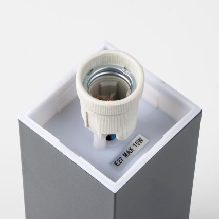 Brilagi - NOVA kültéri lámpa 1xE27/15W/230V 40 cm IP44 antracitszürke