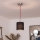 Brilagi - NUBILA kábeles LED csillár 1xE27/60W/230V, átm. 14 cm, piros/fekete