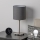 Brilagi - NUBILA LED asztali lámpa 1xE27/60W/230V, antracit