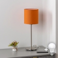 Brilagi - NUBILA LED asztali lámpa 1xE27/60W/230V, narancssárga