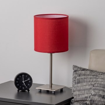 Brilagi - NUBILA LED asztali lámpa, 1xE27/60W/230V, piros