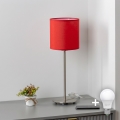 Brilagi - NUBILA LED asztali lámpa 1xE27/60W/230V piros