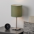 Brilagi - NUBILA LED asztali lámpa 1xE27/60W/230V zöld