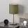 Brilagi - NUBILA LED asztali lámpa 1xE27/60W/230V zöld