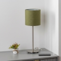 Brilagi - NUBILA LED asztali lámpa 1xE27/60W/230V zöld
