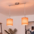 Brilagi - NUBILA LED csillár kábelen 2xE27/60W/230V narancssárga