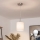 Brilagi - NUBILA LED függeszték kábelen, 1x E27/60W/230V, átm. 14 cm, fehér