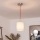 Brilagi - NUBILA LED függeszték kábelen 1xE27/60W/230V átm. 14 cm piros/krémszínű