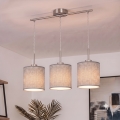 Brilagi - NUBILA LED kábeles csillár 3xE27/60W/230V szürke