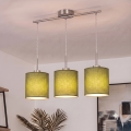 Brilagi - NUBILA LED kábeles csillár 3xE27/60W/230V zöld