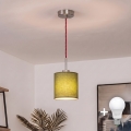 Brilagi - NUBILA LED kábeles függeszték 1xE27/60W/230V, átm. 14 cm, piros/zöld