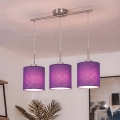 Brilagi - NUBILA LED kábeles függeszték 3xE27/60W/230V lila
