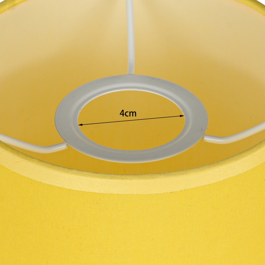 Brilagi - NUBILA univerzális E27 búra 15,5x14 cm sárga