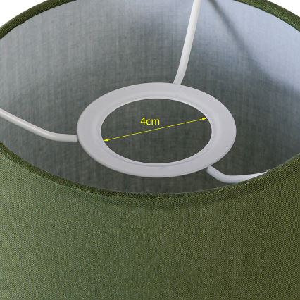 Brilagi - Univerzális lámpabúra NUBILA E27 15,5x14 cm zöld