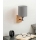 Brilagi - NUBILA WOOD falra szerelhető lámpa 1xE27/25W/230V tölgy/fekete/világosszürke