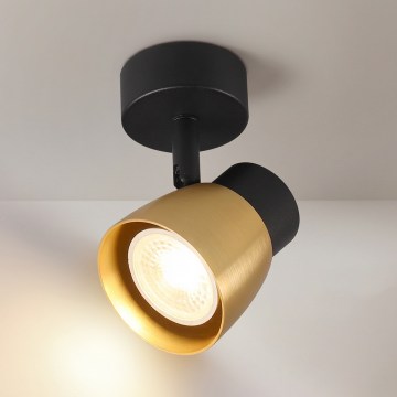 Brilagi - NUGGET spotlámpa 1xGU10/30W/230V fekete/arany