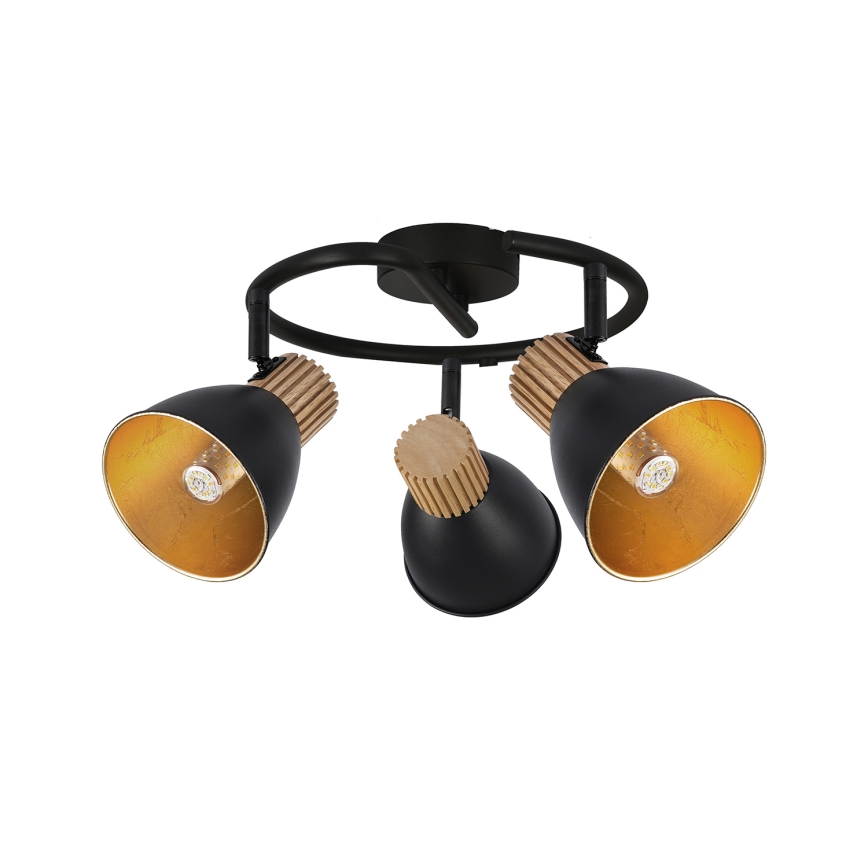 Brilagi - ODENSE spotlámpa 3xE14/10W/230V fa/fekete