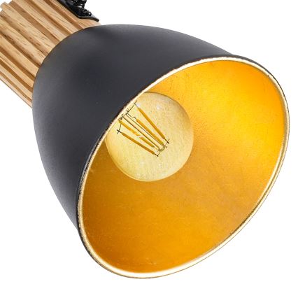 Brilagi - ODENSE spotlámpa 3xE14/10W/230V fa/fekete