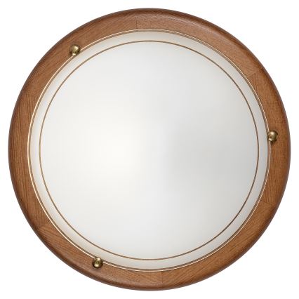 Brilagi - ORBIS mennyezeti lámpa 1xE27/60W/230V átm. 30 cm fenyő