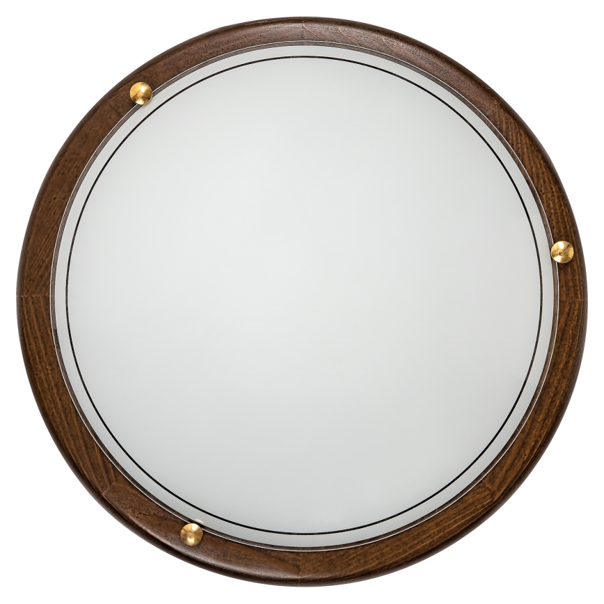 Brilagi - ORBIS mennyezeti lámpatest 2x E27/60W/230V, átm. 38 cm, fenyő