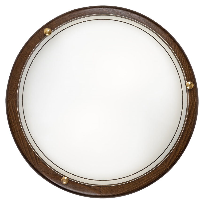 Brilagi - ORBIS mennyezeti lámpatest 2x E27/60W/230V, átm. 38 cm, fenyő