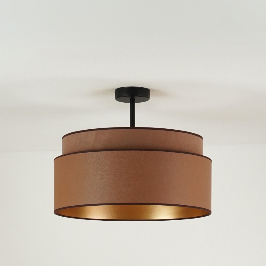 Brilagi - OREGON VEGE mennyezeti lámpa 1xE27/15W/230V átmérő 45 cm barna