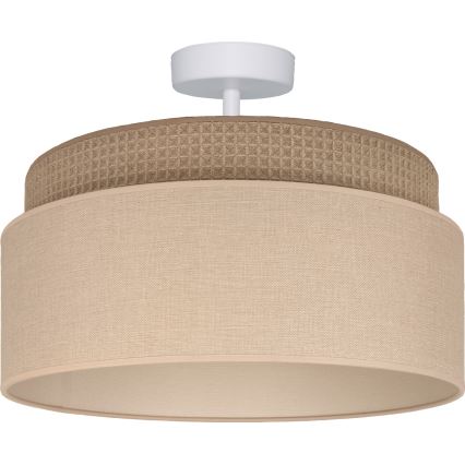 Brilagi - PADOVA felületre szerelhető csillár 1xE27/60W/230V, Ø 40 cm, bézs