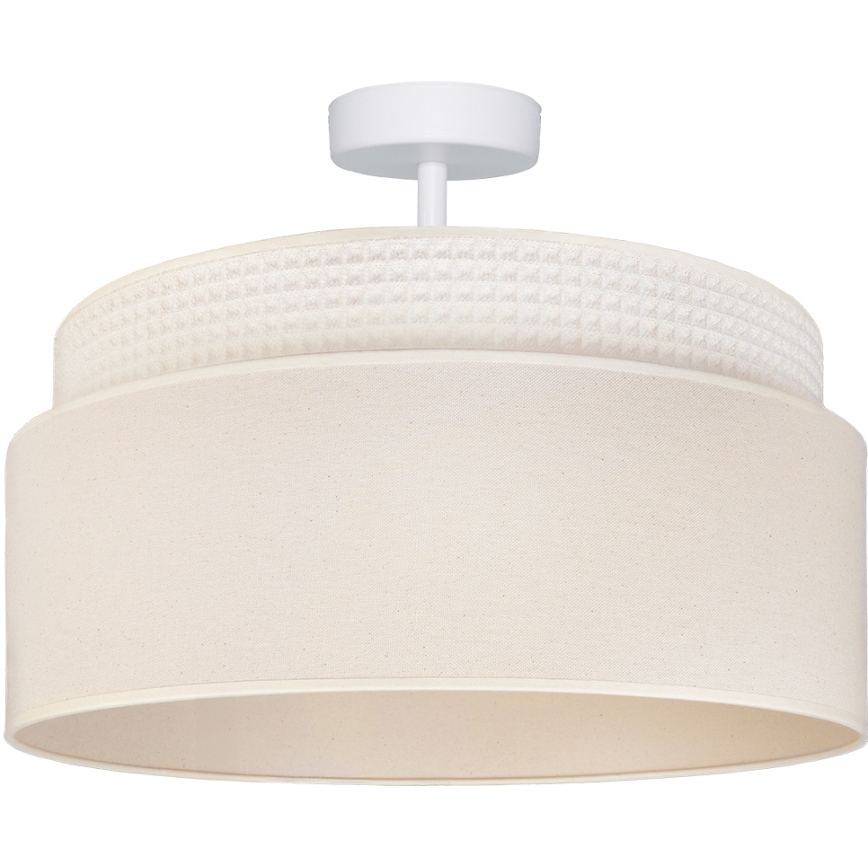 Brilagi - PADOVA felületre szerelt csillár 1x E27/60W/230V Ø 40 cm krémszínű