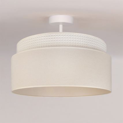 Brilagi - PADOVA felületre szerelt csillár 1x E27/60W/230V Ø 40 cm krémszínű