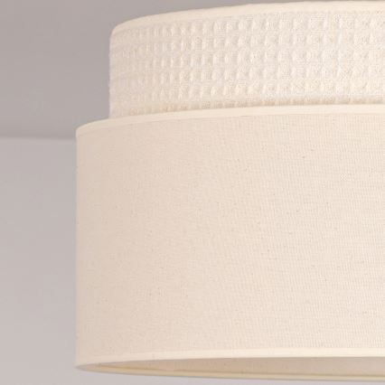Brilagi - PADOVA felületre szerelt csillár 1x E27/60W/230V Ø 40 cm krémszínű