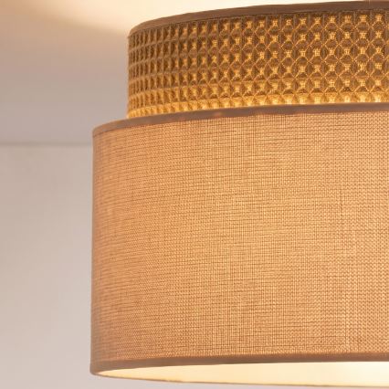 Brilagi - PADOVA kábeles függeszték 1xE27/60W/230V átm. 40 cm bézs