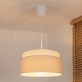 Brilagi - PADOVA kábelre függesztett csillár 1xE27/60W/230V, átmérő 40 cm, krémszínű