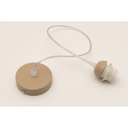 Brilagi - PARTY tápkábel 1xE27/60W/230V, átmérő 10 cm, bézs