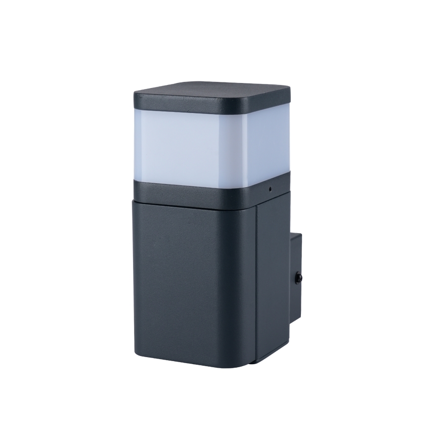 Brilagi - PILLAR kültéri fali lámpa SCHUKO aljzattal 1xG9/11W/230V IP44 antracit