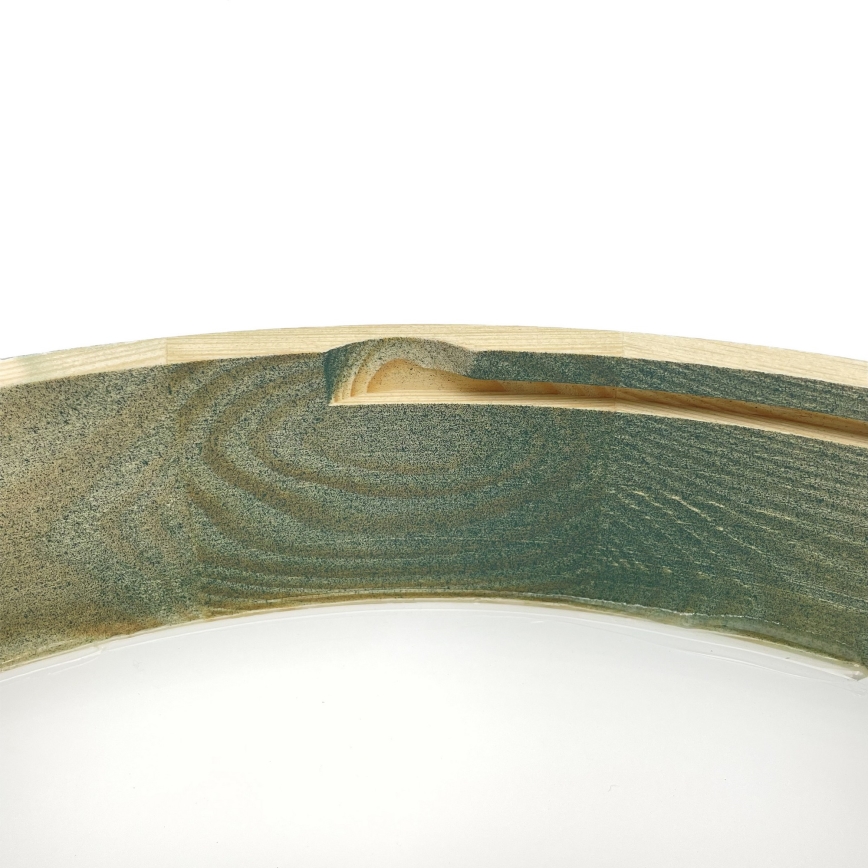 Brilagi - PINO mennyezeti lámpa 2xE27/15W/230V fenyő/zöld átm. 37,5 cm