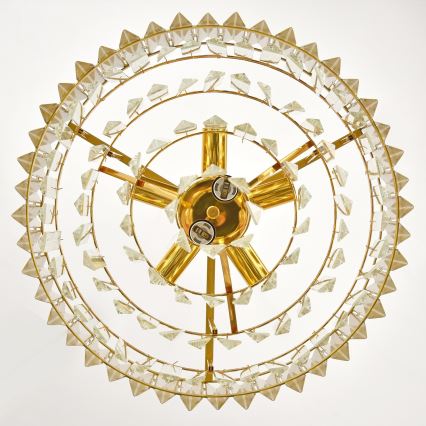 Brilagi - Plafonra szerelhető CRISTAL csillár, 5 x E14 (max. 40 W), 230 V, átmérő 43 cm