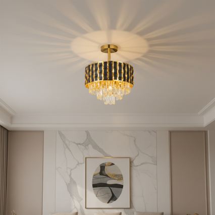 Brilagi - Plafonra szerelhető CRISTAL csillár 5xE14/40W/230V, Ø 38 cm