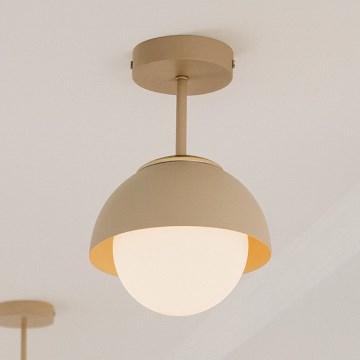 Brilagi - Plafonra szerelhető csillár 1xE27/60W/230V bézs/arany