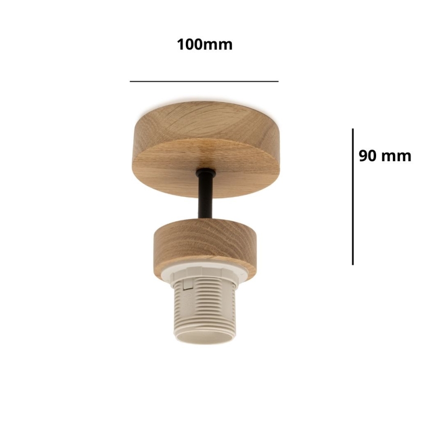 Brilagi - Plafonra szerelhető csillár PARTY 1xE27/60W/230V átm. 10 cm tölgy