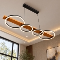 BRILAGI - PLANK kábelen függesztett LED csillár LED/35W/230V 4000K 30x100 cm fa