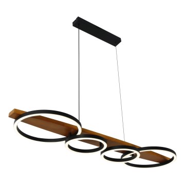 Brilagi - PLANK kábelen függesztett LED csillár LED/35W/230V 4000K 30x100 cm fa