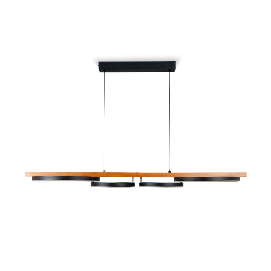 BRILAGI - PLANK kábelen függesztett LED csillár LED/35W/230V 4000K 30x100 cm fa