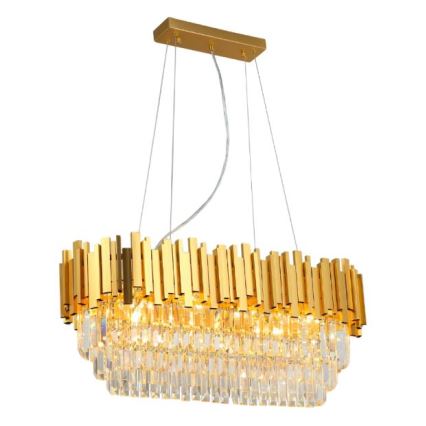 Brilagi - PLAZA kábelen függő csillár 10xE14/40W/230V